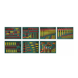 Bộ dụng cụ cách điện 1000V 166 chi tiết Sata 09937 (Chuẩn VDE)