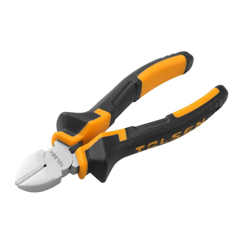 Kìm cắt TOLSEN 180mm – Thép Carbon mạ Niken (Dòng tiêu chuẩn)