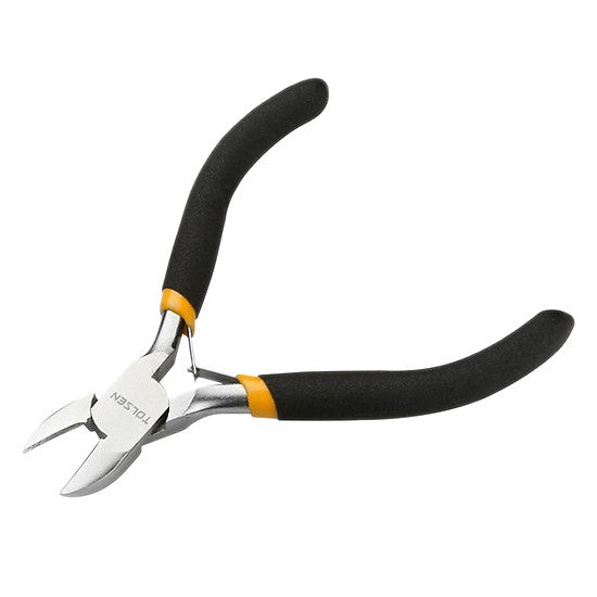 Kìm cắt mini TOLSEN 10033 - 115mm (Thép Cr-V mạ đen)