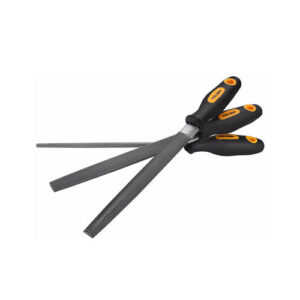 Bộ 3 dũa thép bảng + mô + tròn 200mm/8 inch, thép T12, tay cầm nhựa TOLSEN 32033