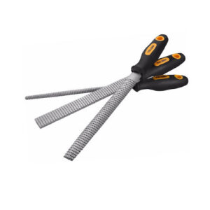 Bộ 3 dũa gỗ bảng + mô + tròn 200mm/8 inch, thép T12, tay cầm nhựa TOLSEN 32037