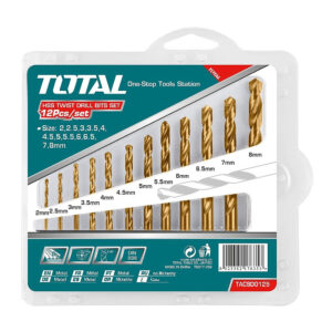 Bộ 12 Mũi khoan kim loại TOTAL TACSD0125