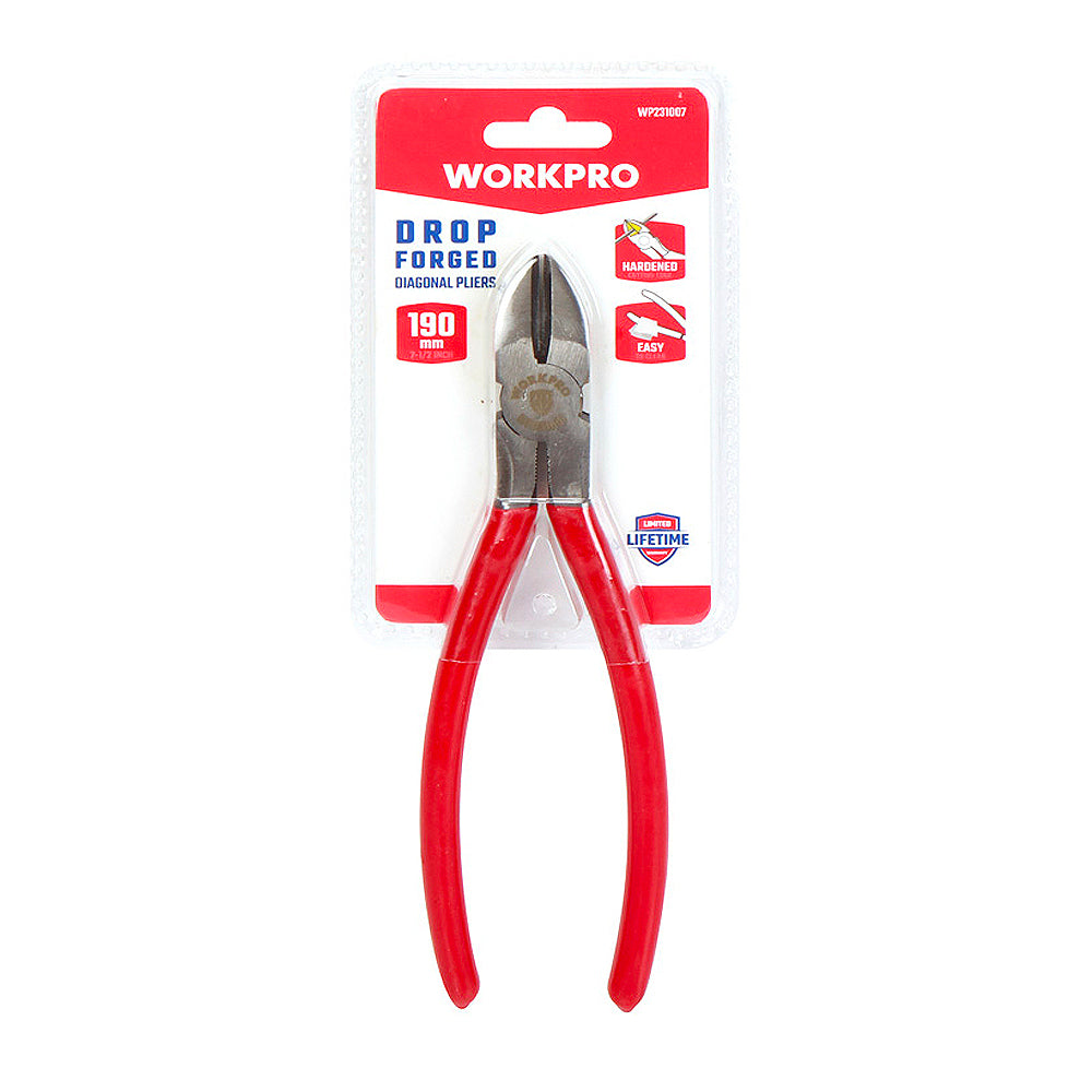 Kìm cắt 6" Workpro WP231006 (Tay cầm nhựa mỏng kiểu Nhật)