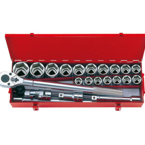 Bộ khẩu hệ 3/4" 6 cạnh 23 chi tiết 21-50 mm Kingtony 6323MR