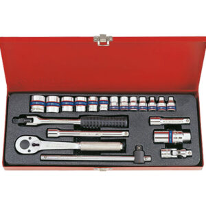 Bộ khẩu hệ 3/8" 6 cạnh 20 chi tiết 6-23mm Kingtony 3520MR