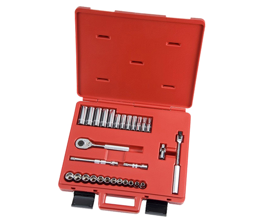 Bộ khẩu hệ 3/8" 6 cạnh 29 chi tiết từ 8-19mm Proto J52220