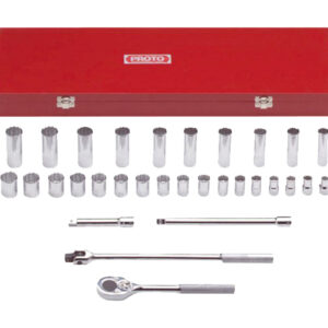 Bộ khẩu hệ 1/2" 12 cạnh 29 chi tiết từ 10-36mm Proto J54212