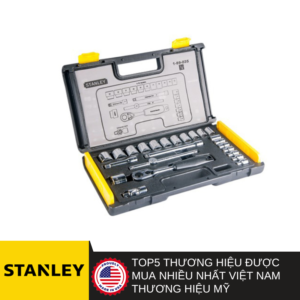 Bộ khẩu 3/8'' 6 cạnh 24 chi tiết 6-24mm Stanley 89-035-1-23