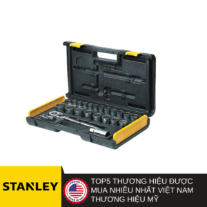 1/2" Bộ khẩu 12 cạnh 27 chi tiết 1/4" đến1-1/4" Stanley 86-478