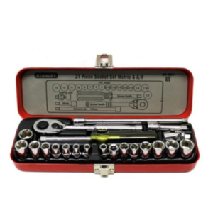 Bộ khẩu 1/4" 6 cạnh 5-13mm và 3/16-1/2" Stanley 89-507