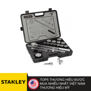 Bộ khẩu 3/4'' 12 cạnh 19 chi tiết Stanley 89-101-23
