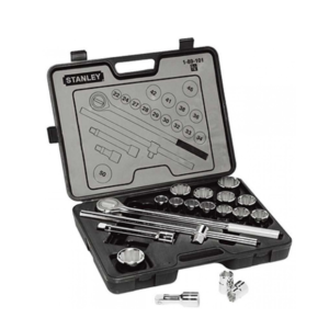 Bộ khẩu 3/4'' 12 cạnh 19 chi tiết Stanley 89-101-23