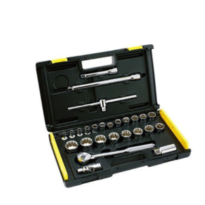 Bộ khẩu 1/2'' 12 cạnh 27 chi tiết Stanley 86-477-23