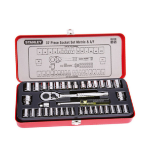 Bộ khẩu 1/4" và 3/8" 37 chi tiết Stanley 89-518