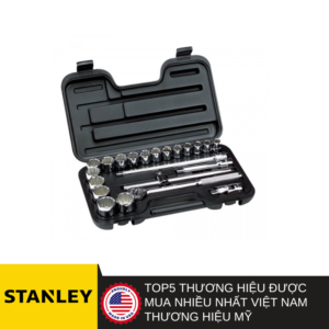 1/2" Bộ khẩu 12 cạnh 22 chi tiết 12-30mm Stanley 86-531