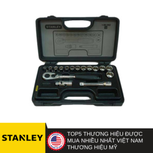 Bộ khẩu 1/2'' 12 cạnh 16 chi tiết 8-24mm Stanley 89-092-1-22