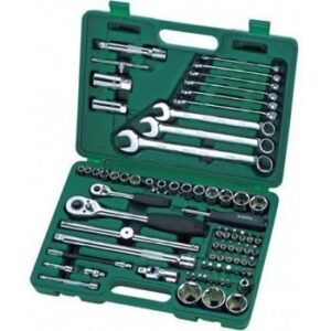 Bộ khẩu 76 chi tiết 1/4" và 1/2" Sata 09519