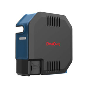 Máy bơm hơi dùng pin gồm 01 pin và 01 sạc DCQE120