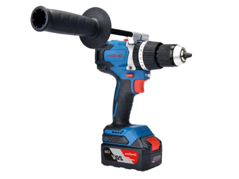 Máy khoan vặn vít dùng pin 20V Dongcheng DCJZ03-13 gồm 02 pin và 01 sạc