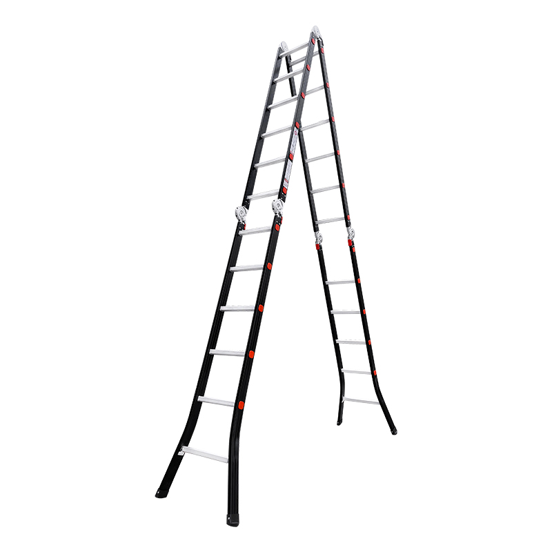 Thang nhôm gấp 4 khúc Nikawa NKG-46C