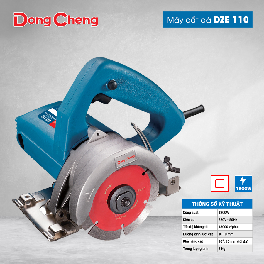 Máy Cắt Gạch Dongcheng 1200W DZE110 - 110MM