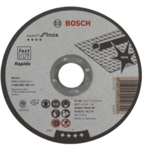 Đá cắt Inox Bosch 2608600549 125x1x22.2mm – Expert for Inox