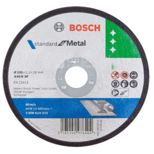 Đá cắt sắt 105×1.2x16mm Bosch 2608619343