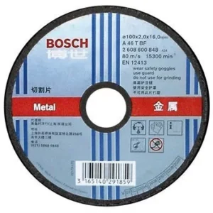 Đá cắt sắt Bosch 100×2.0x16mm 2608600267