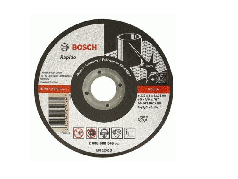 Đá cắt 180x2x22.2mm 2608600095 (Inox) - Expert for Inox