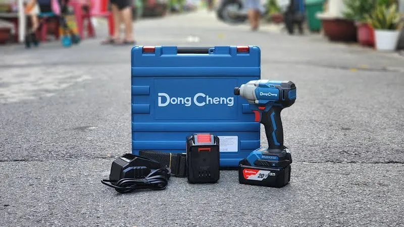 Máy vặn vít dùng pin 20V DongCheng DCPL03-14 EM ( Kèm 2 Pin 4.0Ah & Sạc) - Ảnh 2